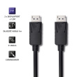 Qoltec DisplayPort v1.2 male, 4K, 2m