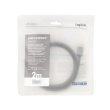 LogiLink DisplayPort cable, 4K/60 Hz,DP/M do DP/M,alu, 2m