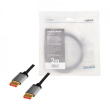 LogiLink Displayport cable 8K/60 Hz,DP/M do DP/M,alu. 2m