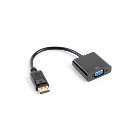 Lanberg Adapter Cable DisplayPort to VGA, 20 cm | AD-0002-BK AD-0002-BK