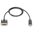Digitus Adapter Cable, DP - DVI | DisplayPort | 2 m AK-340301-020-S