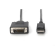 Digitus Adapter Cable, DP - DVI | DisplayPort | 2 m AK-340301-020-S