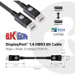 Club3D DisplayPort-Kabel 1.4 HBR3 32.4Gb/s 3m 8K60Hz St/St retail