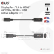 Club3D Adapter DisplayPort 1.4 > HDMI HDR 8K60Hz aktiv retail