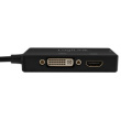 Logilink 4K DisplayPort 1.2 zu DVI/HDMI/VGA Adapter