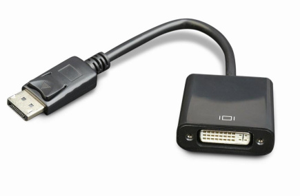I/O ADAPTER DISPLAYPORT TO DVI/Black A-DPM-DVIF-002 GEMBIRD
