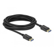 DELOCK DisplayPort 2.0 Kabel 10K 60Hz 54Gbps Kunststoffgehuse 3m