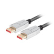 Lanberg DisplayPort M/M Cable 20 PIN V1.4 8K 60HZ | CA-DPDP-20CU-0010-BK | 1 m CA-DPDP-20CU-0010-BK