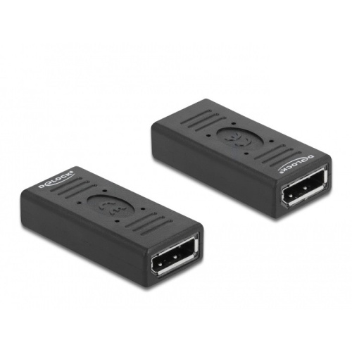 DELOCK DisplayPort 1.2 Adapter Buchse zu Buchse Gender Changer mit Pin 20