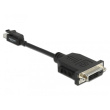 DELOCK Mini DisplayPort 1.1 zu DVI Adapter mit Einrastfunktion Passiv