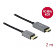 DELOCK Aktives DisplayPort 1.4 zu HDMI Kabel 4K 60Hz HDR 2m