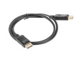 Lanberg Cable DisplayPort M/M 4K 1M Черный