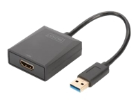 DIGITUS USB 3.0 to HDMI Adapter Input USB Output HDMI