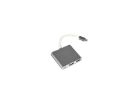GEMBIRD A-CM-HDMIF-02-SG Gembird adapter USB type-C multi-adapter (USB type C USB 3.0, HDMI)