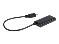 GEMBIRD A-MHL-002 Gembird adapter MHL -> HDMI(F)+MICRO USB(BF)(5pin)smartfon to TV HD+power supply