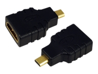 LOGILINK AH0010 LOGILINK - Adapter HDMI Type A female - Micro HDMI Type D male