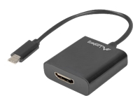 LANBERG AD-UC-HD-01 Lanberg adapter USB TYPE-C(M)-HDMI(F) 15cm Black