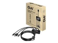 CLUB 3D USB typeC+HDMI+mDP to HDMI adapter