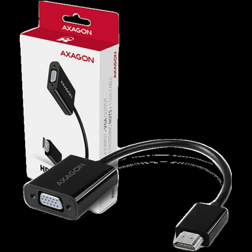 AXAGON RVH-VGN, HDMI -> VGA Reduction / Adapter, FullHD