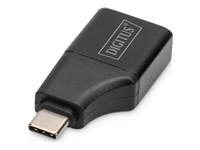 DIGITUS USB-Type-C-Adapter USB-C to HDMI Type-A 4K 30HZ 4K 30Hz aluminum - housing black