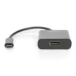 Digitus | USB Type-C to HDMI Adapter | DA-70852 | Black | USB Type-C | 0.15 m DA-70852