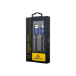 Cablexpert | Premium Jeans (Denim) Type-C USB Cable with Metal Connectors | CC-USB2J-AMCM-1M-BL CC-USB2J-AMCM-1M-BL