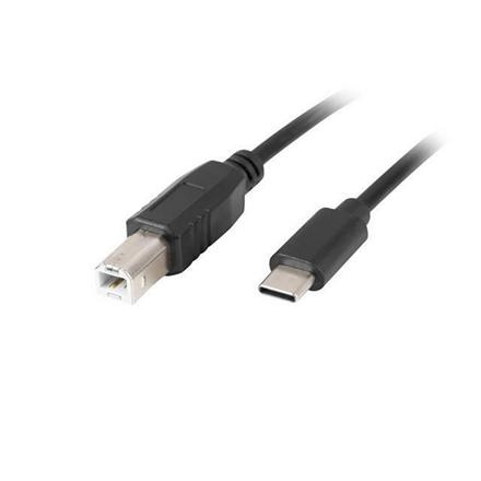 Lanberg | USB-C to USB-B Cable, 3m | CA-USBA-13CC-0030-BK CA-USBA-13CC-0030-BK