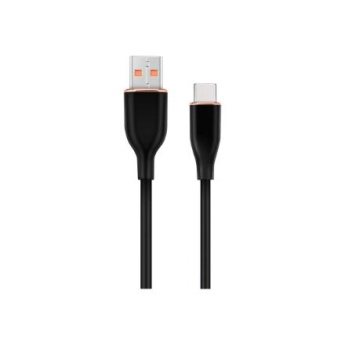 Cablexpert | Premium silicon Type-C USB charging and data cable, 1.5 m | CC-USB2S-AMCM-1.5M-BK CC-USB2S-AMCM-1.5M-BK
