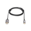 Digitus | USB Type-C to HDMI Adapter | DA-70821 | Black | USB Type-C | 1.8 m DA-70821