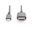 Digitus | USB Type-C to HDMI Adapter | DA-70821 | Black | USB Type-C | 1.8 m DA-70821