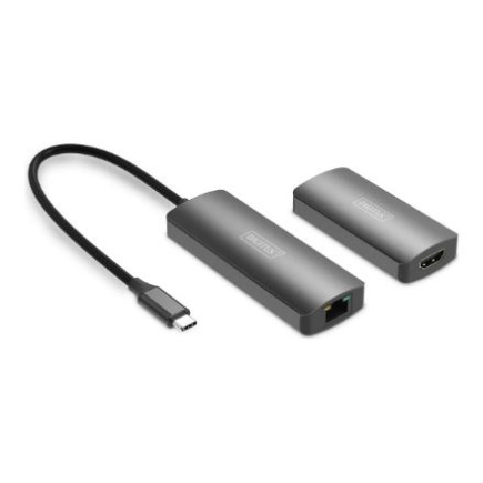 Digitus | 4K Video Extender (USB-C - HDMI), 30 m | DS-55343 | Black DS-55343