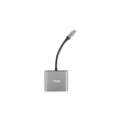 Natec NMP-1607 Multi-Port Adapter Fowler - USB-C to HDMI, USB 3.0, USB-C