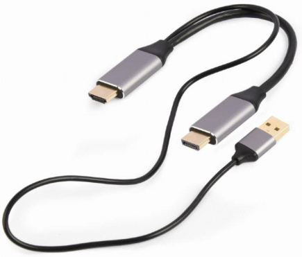 I/O ADAPTER HDMI TO DP/Must A-HDMIM-DPM-01 GEMBIRD