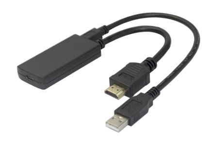 DELTACO adapter HDMI - USB-C Alt.Mode , 4K/60Hz