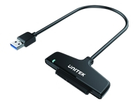 Unitek Y-1096 - Storage controller - SATA 6Gb/s - USB 3.0 - black 