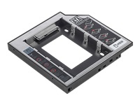 DIGITUS 2nd SSD/HDD Caddy SATA to SATA III Supports 2.5 SSD or HDD with SATA I-III 129x128x12,7 mm