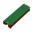 AXAGON CLR-M2 passive - M.2 SSD, 80mm SSD, ALU body, silicone thermal pads 848659
