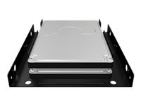 ICYBOX IB-AC643 IcyBox Internal Mounting frame 3,5  for 2x 2.5, Black