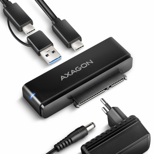 AXAGON ADSA-FPX Adapter USB-C 10Gbps SATA 6G 2.5/3.5