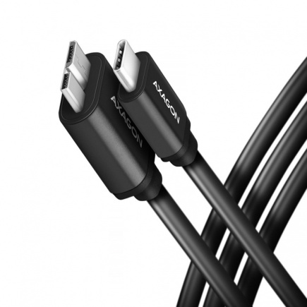 AXAGON AXAGON BUMM3-CM10AB cab le USB Micro-B USB-