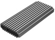 Gembird EE2280-U3C-03 USB 3.1 enclosure for M.2 NVMe drives, RGB, aluminum