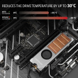 AXAGON AXAGON CLR-M2FAN, activ e fan M.2 SSD, 80mm SSD