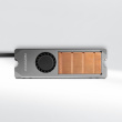 AXAGON AXAGON CLR-M2FAN, activ e fan M.2 SSD, 80mm SSD