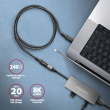AXAGON BUCM32-CF15AB extension cable Gen2 USB-C USB-C