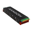 AXAGON CLR-M2 passive - M.2 SSD, 80mm SSD, ALU body, silicone thermal pads 848659