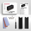 AXAGON AXAGON CLR-M2XL passive ALU heatsink M.2 36mm h