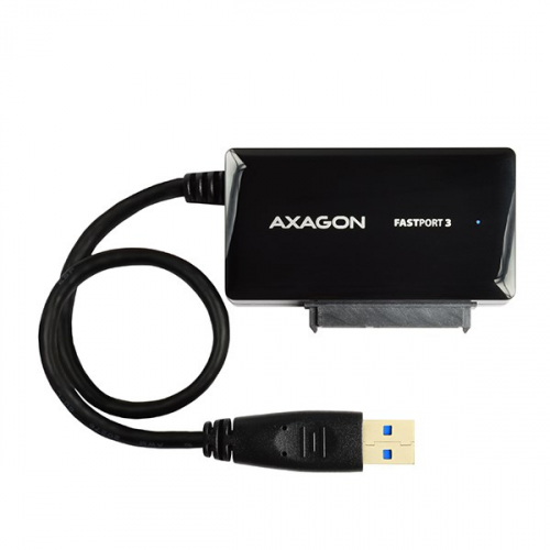 AXAGON ADSA-FP3 FASTPort3 Adapter, USB3.0, HDD/SSD/ODD, SATA 6G - Power Adapter