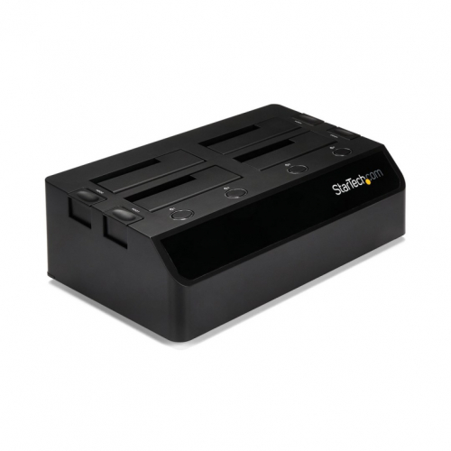 StarTech.com 4-Bay USB 3.0 to SATA Hard Drive Docking Station, USB Hard Drive Dock, External 2.5/3.5