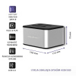 Qoltec Docking station 2xHDD/SSD, USB 3.0