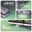 AXAGON HMC-12GM2 USB hub 12in1 10Gbps HDMI DP LAN M.2